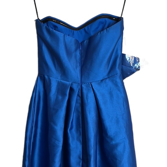 New Alfred Sung Strapless Sweetheart High-Low Gown  size 0 - Picture 7 of 10